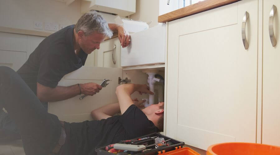 Professional burst pipe repair services in Georgetown, IN